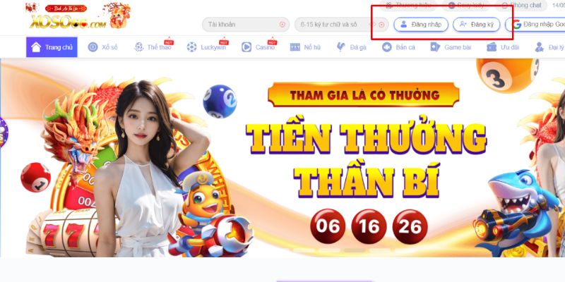 Chỉ dẫn cách thao tác đăng nhập XOSO66 trên các thiết bị